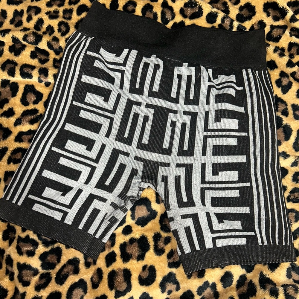 Stylish Black and Gray Athletic Shorts